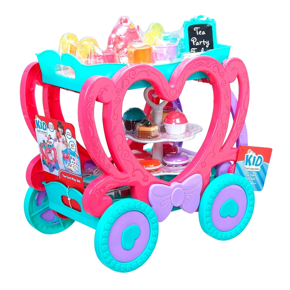 47 pieces Tea Cart Play Set